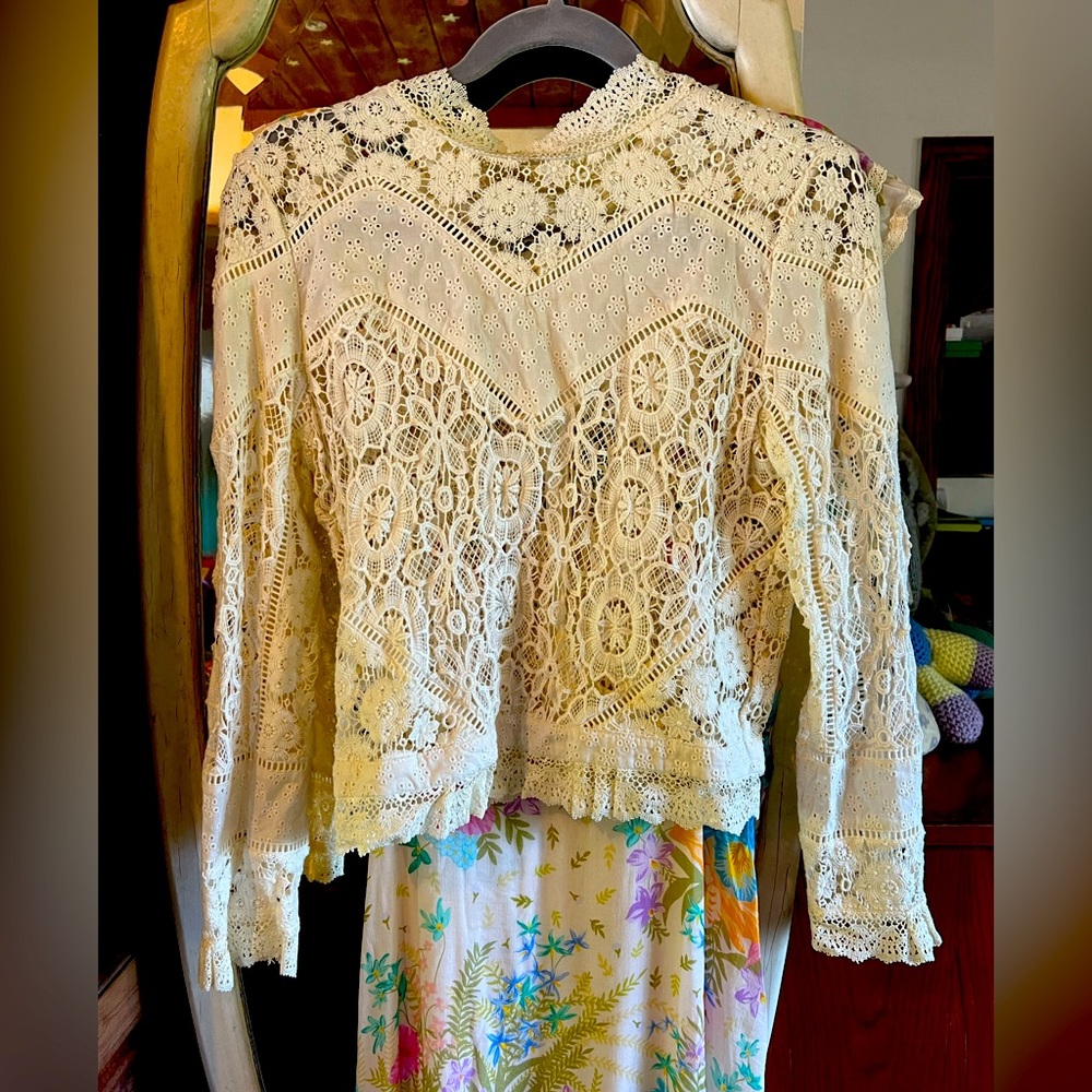 Spell lace top